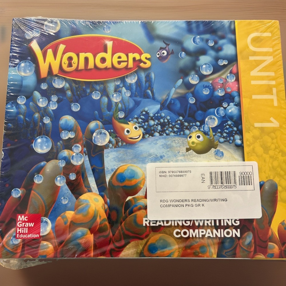 McGraw Hill Wonders Reading/Writing Companion GRADE K Set Units 1-10 Homeschool